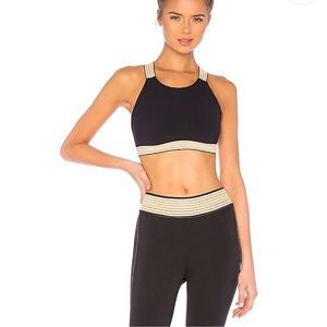 Free People Black Sports Bra